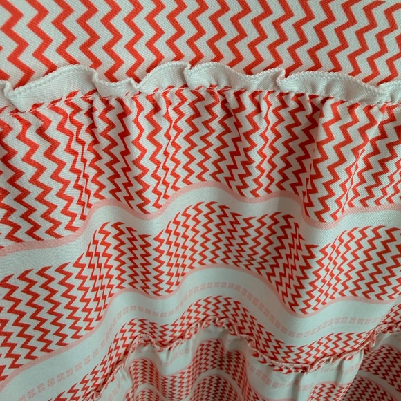 Mazik Orange & White Patterned Dress - Picture 7 of 10